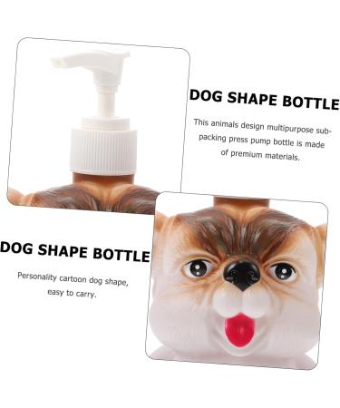Housoutil 1pc Puppy Lotion Bottle Eye Patches for Adults Pressing Sub Bottle Liquid Dispenser Plastic Containers Lip Gloss Container Body Storage Child Pump Bottle Melamine White - Buy Online on GoSupps.com