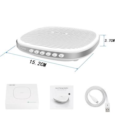 Smart White Noise Home Sleep Aid Audio with Intelligent Timing Function 20 Natural Harmony Sounds Built-in 1800mAh Lithium Battery Small and Convenient for Dorm Home Office - Buy Online on GoSupps.com