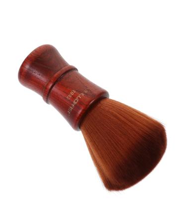 Housoutil Neck Duster Brush Face Cleaner Brush Cleaning Brush For Cleaning Large Neck Duster Neck Duster Salon Shaving Brush Shave for Men Mens Duster Salon Neck Duster Wooden Hair