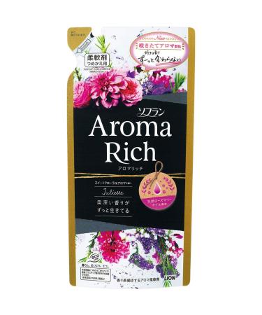 Soflan Aroma Rich Softener Juliet (Sweet Floral Aroma Fragrance) Refill 400ml