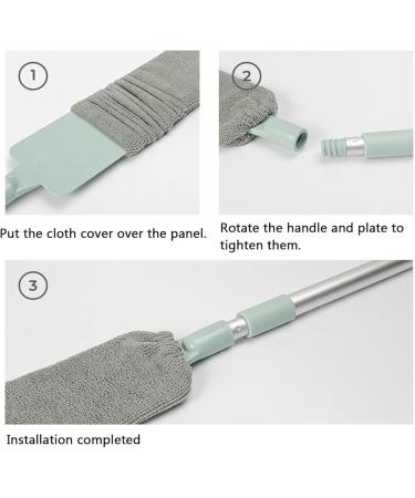 Probablei Retractable Gap Dust Cleaner Gap Dust Cleaner Retractable Dust Brush Under Appliance Gap Duster Retractable Gap Dust Cleaner Cleaning Tools for Bed High Ceilings Furniture (1 Cloth) - Buy Online on GoSupps.com