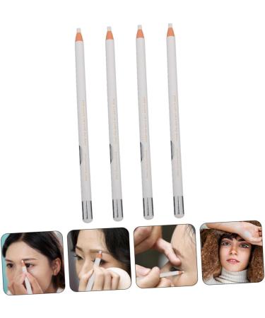 4pcs White Line Drawing Eyebrow Pencil White Pencils Eyebrow Pens Woman Eyeliner Pencil - Buy Online on GoSupps.com