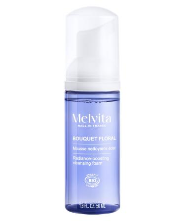 Melvita - Bouquet Floral - Mousse Nettoyante Visage Douce et L g re 50 ml (Lot de 1)