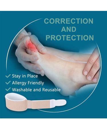 HouChanges Toe Straighteners - Reusable Splints for Bent, Hammer, Overlapping, and Broken Toes (3Pcs) - Buy Online on GoSupps.com