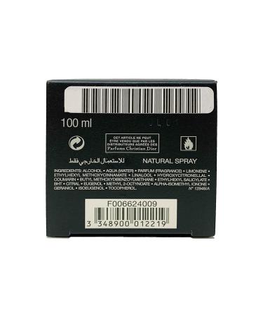 Dior Christian Fahrenheit for Men Eau de Toilette Spray 3.4 Ounce - Buy Online on GoSupps.com