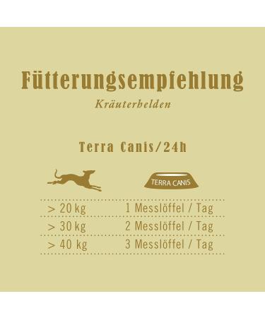 Terra Canis Mustmacher | Herbal Dietary Supplement for Dog Relaxation & Calm - 100g | Natural Health Herbs & Bach Flowers - Buy Online on GoSupps.com