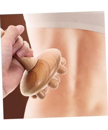 Fomiyes 2st Meridian Massage Brush & Wooden Scalp Comb | Antistatic Natural Wide Tooth Massage Tool for Relaxation - Buy Online on GoSupps.com