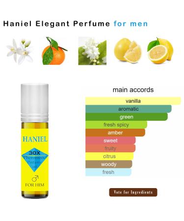 Haniel Mens Cologne: Lux Social Light - Unleash Your Charisma & Elevate Your Style with an Elegant Floral-Green Aroma for a Bold Yet Calming Presence Floral Green 415R - Buy Online on GoSupps.com