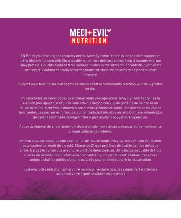 Medi-Evil Nutrition Whey Dynamic Protein Caramel Biscuit Flavour 2kg 66 Servings Whey Protein Powder for Muscle Growth Vegetarian Caramel Biscuit 66 Servings (Pack of 1) - Buy Online on GoSupps.com