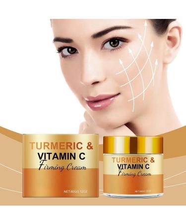 BRVLY Turmeric Vitamin C Face Cream Face & Body Care with Vitamin C AntiWrinkle Night Cream & Whitening Body Lotion Reduces Dark Spots Daily Moisturizing Lotion 1 - Buy Online on GoSupps.com