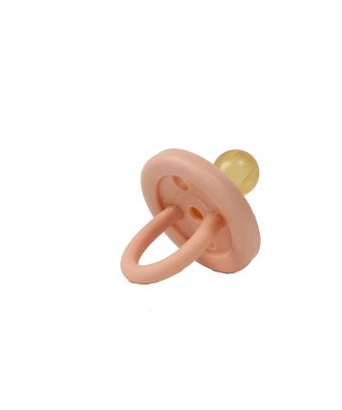 SWEETIE Natural Rubber Pacifier - Rounded Light Pink Medium (6-12 Months) - Buy Online on GoSupps.com