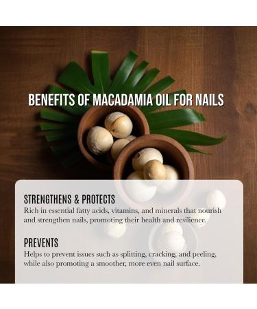 Organic Macadamia Nut Oil Moisturizer for Dry Skin | 4oz Cold Pressed & Unrefined Hair Oil Buy Online Internationally - Buy Online on GoSupps.com