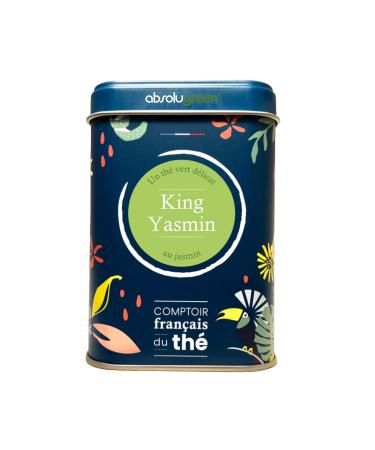 Green Tea in Metal Tin - French Tea Counter - French House - Loose Tea (King Yasmin)