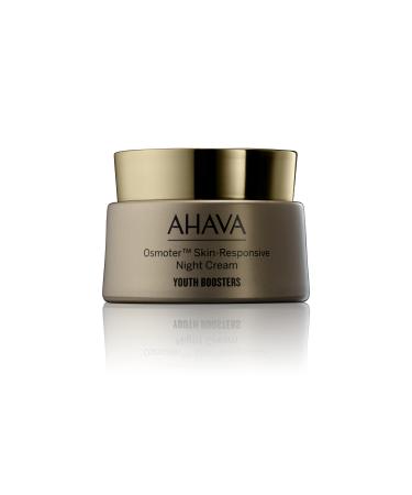 AHAVA Osmoter Skin-Responsive Night Cream - With the patented Smartium technology re-sets the look of skin during night with intense activity & boosts skin renewal for enhanced luminosity 1.7 Fl.Oz