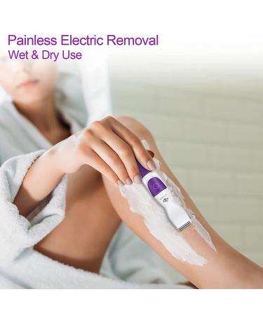 Pefetis Electric Razor for Women - 2-in-1 Bikini Trimmer for Smooth Hair Removal - Wet & Dry Shaver for Legs, Underarms, Bikini Line - Painless Lady Grooming Tool with Comb Attachment - Buy Online on GoSupps.com