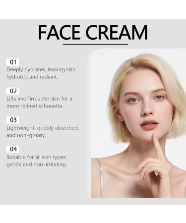 blmcoos Antiaging face cream moisturizing and firming face cream antiaging moisturizer creams for wrinkles restoring skin elasticity reducing fine lines 4 - Buy Online on GoSupps.com