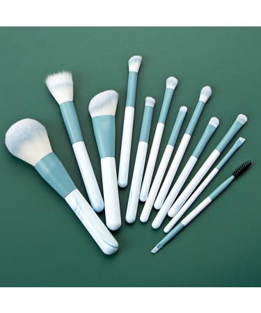 12-Piece Makeup Brush Set - Complete Loose Powder & Eyeshadow Tools for Flawless Beauty - Buy Online on GoSupps.com