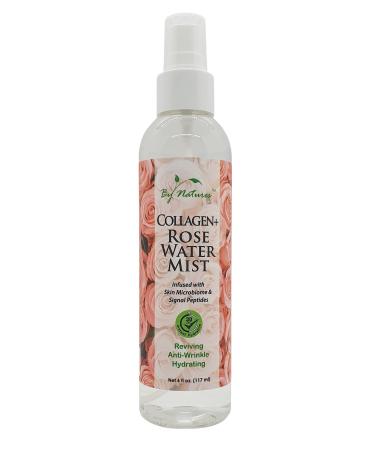 By Natures Collagen+ Rose Water Mist - 6 fl oz (Pack of 2)