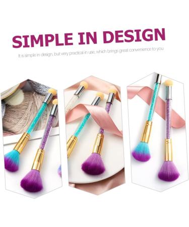 Ipetboom Nail Art Double Ended Pen Fiber Wool Purple Acrylic French 22.7x4cm Purple - Buy Online on GoSupps.com