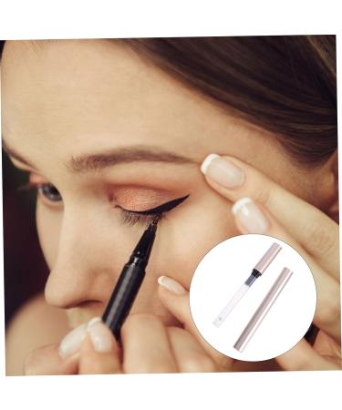 WOFASHPURET 5pcs Eyeliner Empty Pipe Refillable Liquid Glitter Eyeliner Lip Gloss Tubes Bottle Golden Plastic 1 count (Pack of 1) Golden - Buy Online on GoSupps.com