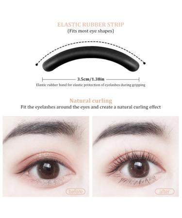 Precision Eyelash Curler with Comb & 2 Refill Pads - Best Eye Makeup Tool for Women & Girls - Buy Online on GoSupps.com