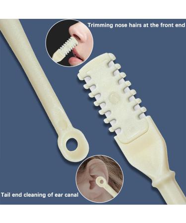 4 Pcs 2 in 1 Nasal Hair Cutter 2024 New Double Sided Nose Hair Knife Portable Manual 360 Rotating Nose Hair Trimmer for Women Men (Green) - Buy Online on GoSupps.com
