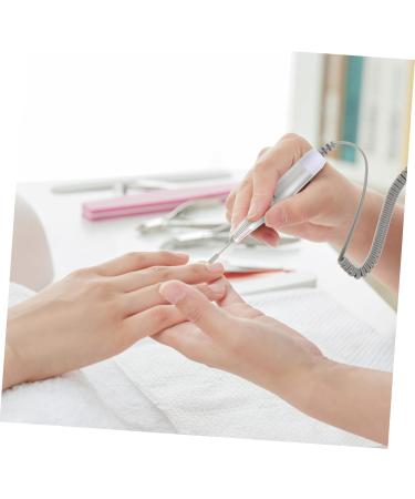 Ipetboom 1 Set Nail Polisher Nail Art Tool Nail Bits for Nail Drill Mini Files for Nails Nail Polish Drill Tools Pedicure Kit Professional Manicure Kit Nail Kit White Abs Drill - Buy Online on GoSupps.com