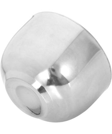 Vklopdsh Stainless Steel Shaving Bowl & Mug | Premium Brush Shaving Pot for a Luxurious Shave - Buy Online on GoSupps.com