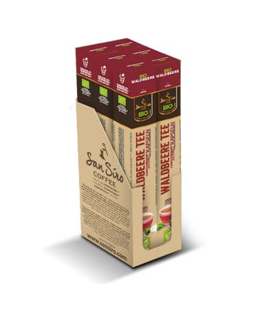 San Siro organic wild berry tea - CO2 neutrally produced - sustainable and environmentally friendly - 60 capsules