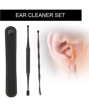 Premium Ear Plug Cleaner Set - Deep Cleaning Comfortable & Convenient for Home Use (Black) | Shop Now! - Buy Online on GoSupps.com
