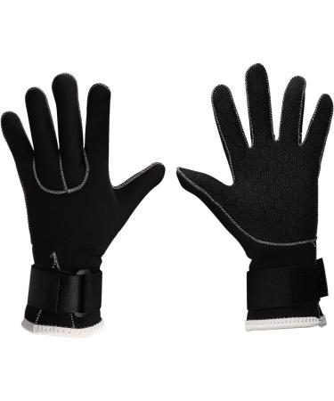 3MM Neoprene Wetsuit Gloves for Men and Women | Thermal, Anti-Slip Dive Gloves for Scuba Diving, Snorkeling, Surfing | Medium Size - Buy Online on GoSupps.com