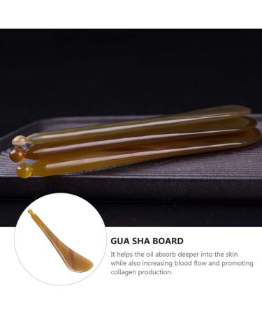 Guasha Horn Board Scraping Massage Bar | IASTM Tools for Physical Therapy & Scar Tissue Relief - Shop Internationally - Buy Online on GoSupps.com