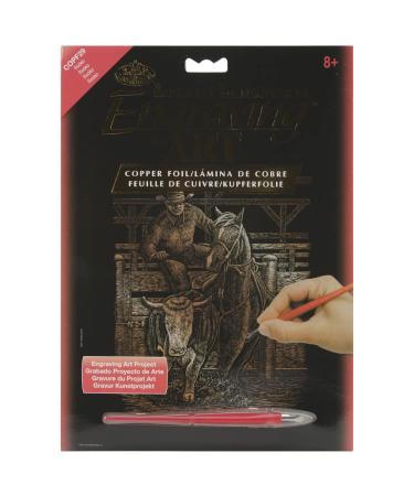 Rodeo Art Engraving Set of 2