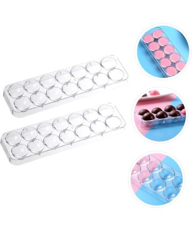 Ciieeo DIY Mold 2pcs Chocolate Mold s Chocolate Making Mold Jelly Molds Muffin DIY Manual Mold Pudding 24X7CM As Shown - Buy Online on GoSupps.com