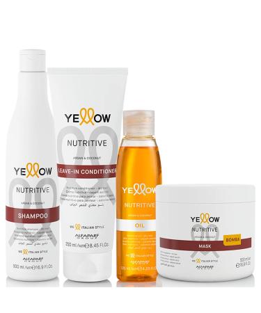 Alfaparf Yellow Nutritive Complete Daily Treatment Kit