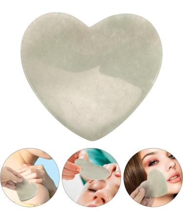 Nolitoy Mini Herz Daumen Sorgensteine - Jade Crystal Massage Stones for Meditation & Gua Sha - International Shipping Available - Buy Online on GoSupps.com