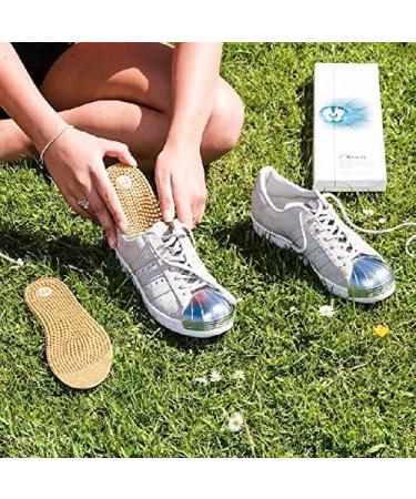 Revs Premium Reflexology Massage Insoles for Pain Relief & Better Circulation | UK 3-5/EU 36-38/US 4-7 - Buy Online on GoSupps.com