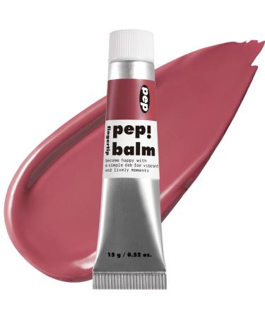 I'm Meme Multi-use Lip and Cheek Tint - Pep! Balm | Liquid Blush and Lip Paint, Travel-Friendly, 003 Pause, 0.52 Oz