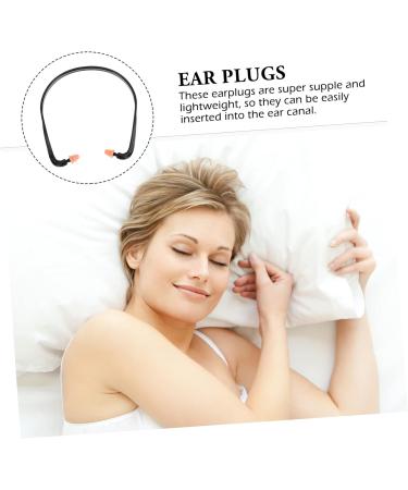 FOMIYES 8pcs Reusable Earplugs for Snoring Studying Work & Shooting - Black Ear Plug Set - Buy Online on GoSupps.com