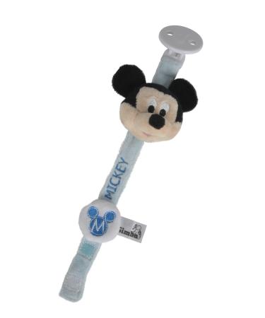 Simba 6315874807 - Disney Mickey Mouse pacifier strap 20 cm blue