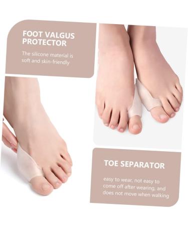 Healvian Silicone Gel Toe Separators for Runners - 6 Pairs Foot Separator Sleeves for Corns, Hammer Toes, and Bunions - Buy Online on GoSupps.com