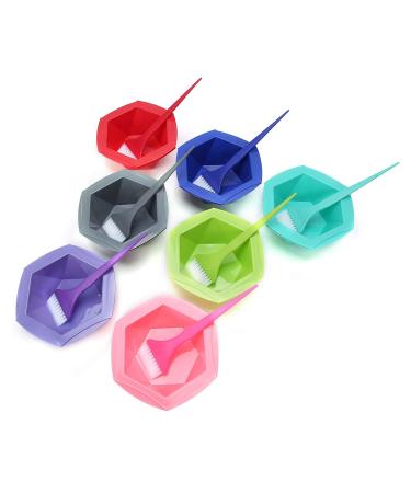 7pcs Professional Hair Dye Shells Set | DIY Salon Tools & Brushes for Vibrant Hair Color - Buy Online on GoSupps.com