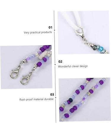 Beaupretty 6-Pack Glasses Mask Chain with Pearl Earrings & Bandanas - Complete Glasses Accessories for Secure Hold & Stylish Look - Buy Online on GoSupps.com