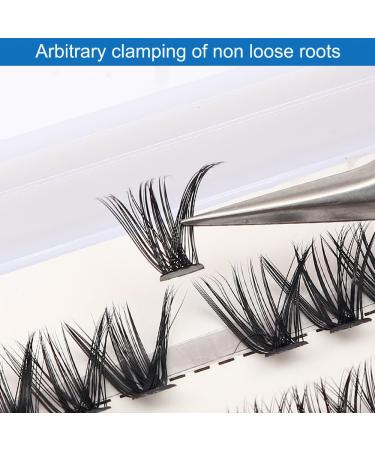 Bransfy 280pcs DIY False Eyelash Clusters D Curl Long Individual Lashes Mixed Faux Mink Extensions (12-18mm) - Buy Online on GoSupps.com