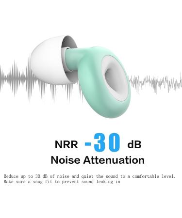 High-Quality Noise Cancelling Ear Plugs | 30dB Silicone Earplugs for Sleep Concerts & Study - 6 Sizes Included - Buy Online on GoSupps.com