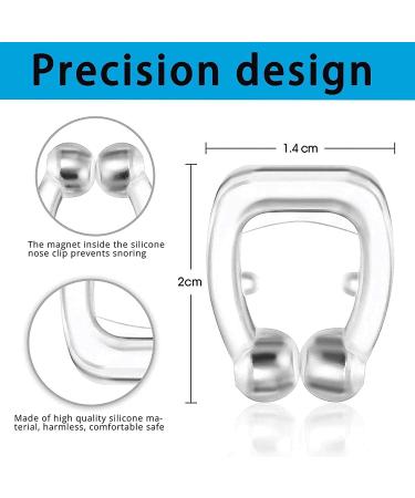 Snore Stopper Magnetic Nose Clip - 6 Pack for Better Sleep | Anti-Snoring Clip - Buy Online on GoSupps.com
