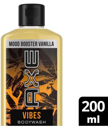  Axe Mood Booster Vanilla Vibes Shower Gel for Men with invigorating fragrance and hemp seed oil (1 x 200 ml) - Buy Online on GoSupps.com