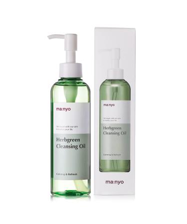 Manyo Factory Herb Green Cleansing Oil 6.7 oz - Natural Makeup Remover for All Skin Types | International Shipping Available - Buy Online on GoSupps.com