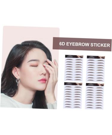 Beavorty 16 pcs eyebrow stickers waterproof stickers eyebrow tattoo peel off Imitation Eyebrow artificial 4d - Buy Online on GoSupps.com