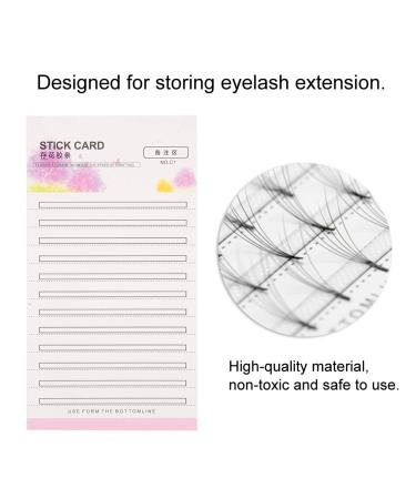 Buy Eyelash Extension Band & Fabric Tape | 10 TLG False Eyelashes Cards | International Shipping Available - Buy Online on GoSupps.com